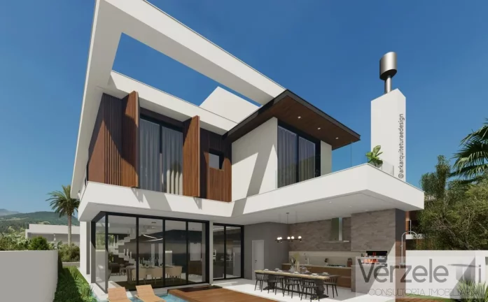 Imagem Casa em Condomínio para Venda em Porto Belo / SC no bairro Jardim Dourado