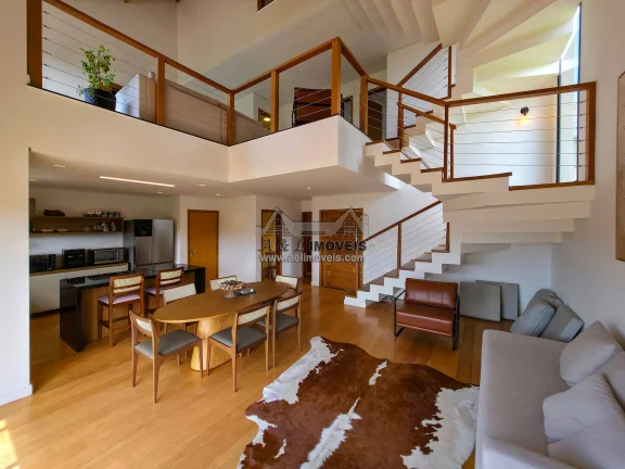 Imagem Casa condomínio fechado Campos do Jordão – 4 suítes, porteira fechada