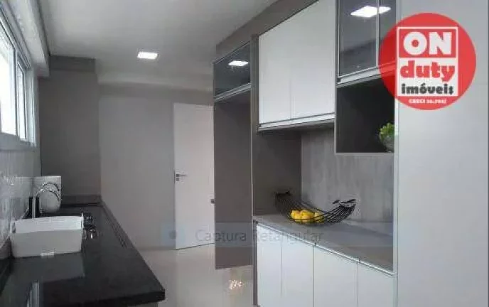 Imagem Cobertura vista mar piscina churrasqueira com 4 suítes à venda, 335 m² por R$ 3.500.000 - José Menino - Santos/SP