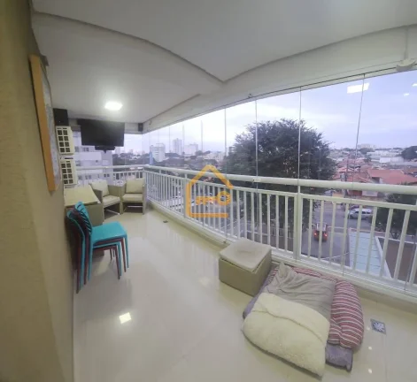 Imagem Apartamento mobiliado 3 dormitórios(1 suíte), 2 vagas, Edif. Adriático, SJC