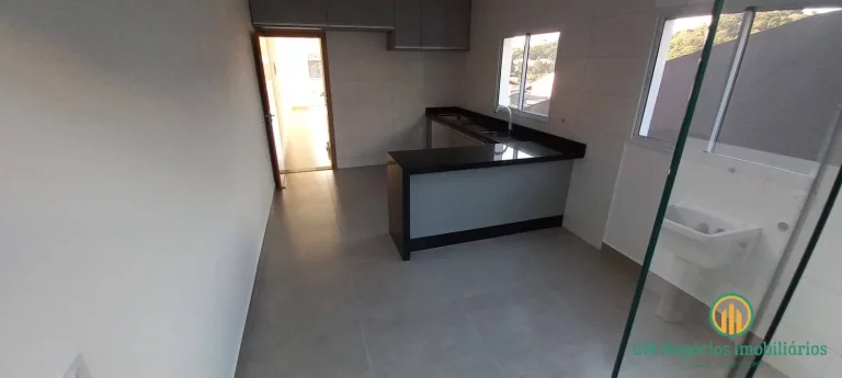 Imagem Casa nova, 3 dormitórios, (1 suíte) ótimo acabamento em condomínio