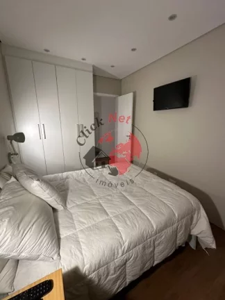 Imagem Apartamento Lindíssimo Mobiliado com 1 dormitório e 1 vaga à venda no bairro Rudge Ramos, São Bernardo do Campo