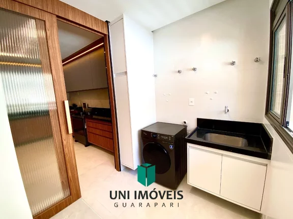 Imagem Apartamento decorado beira mar alto padrão 4 suítes com 3 vagas de garagem a venda na Praia do Morro - Guarapari/ES