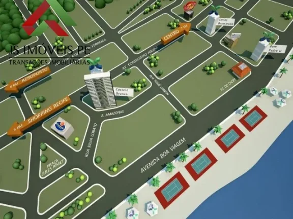 Imagem Apartamento A Venda em recife - PE, Boa viagem