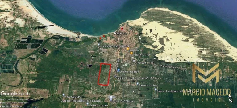Imagem Terreno à venda, 1252102 m² por R$ 6.500.000,00 - Poço Doce - Paracuru/CE