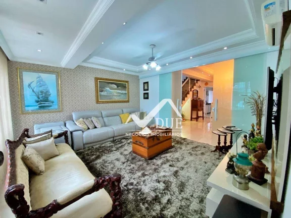 Imagem Casa com 4 dormitórios à venda, 218 m² por R$ 3.200.000 - Boqueirão - Santos/SP