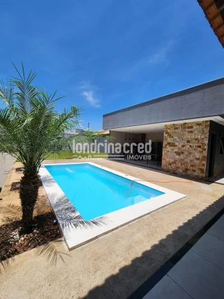 Imagem Casa no Granville Parque Residencial: 2 quartos, 2 banheiros, 6 vagas, 170m², terreno de 525m², piscina, área gourmet e acabamento de qualidade.