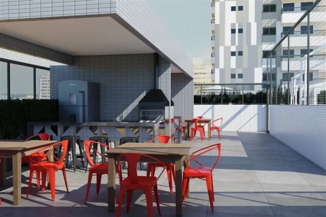 Imagem APARTAMENTO COM 93.28 m² - GUILHERMINA - PRAIA GRANDE SP