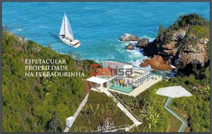 Imagem Terreno à venda, 5000 m² por R$ 4.500.000 - Ferradurinha - Armação dos Búzios/RJ