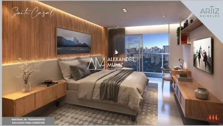 Imagem Artiz Meireles, Apartamentos à venda, Meireles, Fortaleza-CE. 4 suítes.