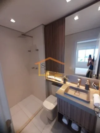 Imagem Apartamento novo com 76m², 3 dormitórios, banheiro, sala dois ambientes, cozinha, area de serviço...