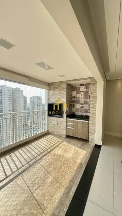 Imagem Apto venda 3 dorm vista livre mobiliado, 123m Cond Domo Life Centro SBC SP