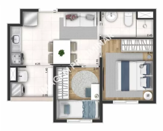 Imagem APARTAMENTO RESIDENCIAL em São Paulo - SP, Vila Prudente