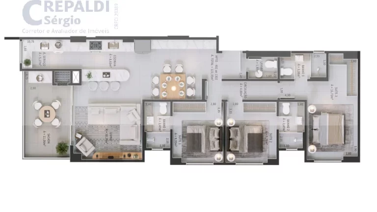Imagem Residencial Horizon Apartamento à Venda Balneário Rincão c