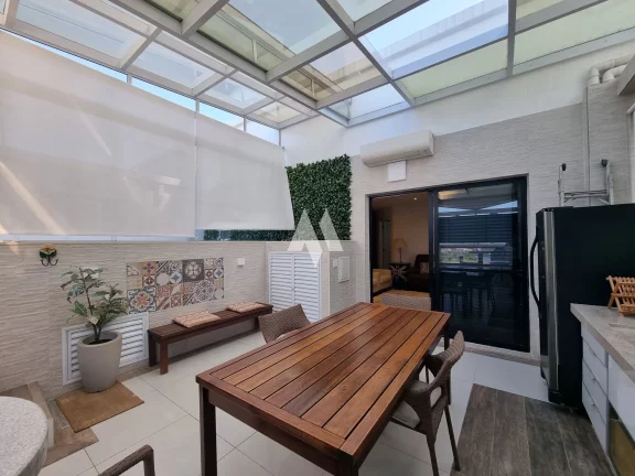 Imagem Cobertura Duplex com Piscina Privativa e Vista Livre para o Mar