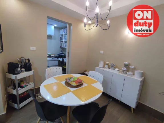 Imagem Apartamento com 3 dormitórios à venda, 117 m² por R$ 815.000,00 - Ponta da Praia - Santos/SP