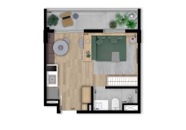 Imagem Apartamento em Vila Madalena - São Paulo SP