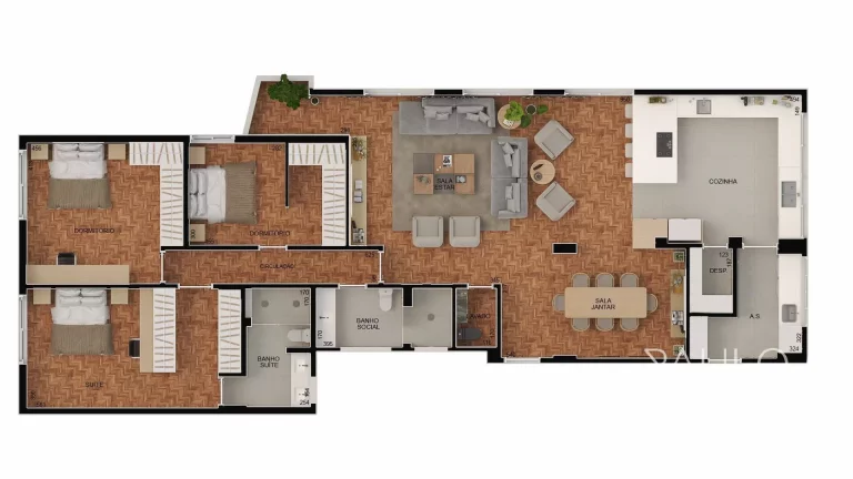 Imagem Higienópolis Venda - 3 Dormitórios (1 Suíte) - 2 Vagas - 230m²
