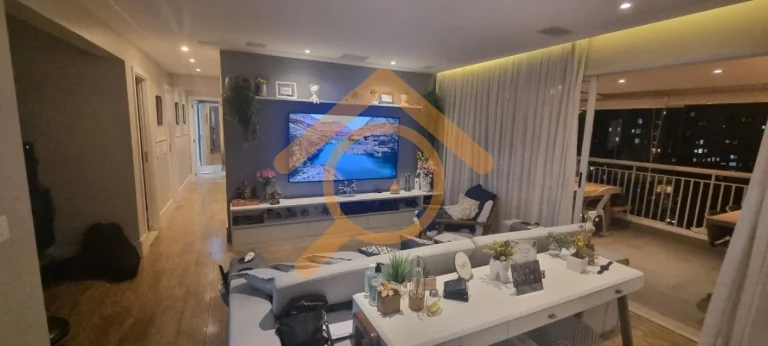 Imagem Apartamento de Luxo em Jurubatuba, São Paulo-SP: 4 quartos, 3 suítes, 136 m² - Condomínio Magic Resort