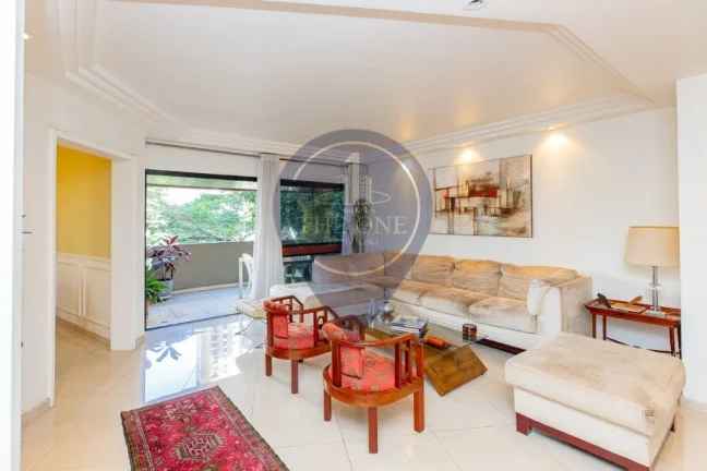 Imagem Apartamento de Luxo à Venda em Indianópolis, São Paulo-SP: 4 Quartos, 4 Suítes, 2 Salas, 4 Banheiros, 3 Vagas de Garagem, 200m²!