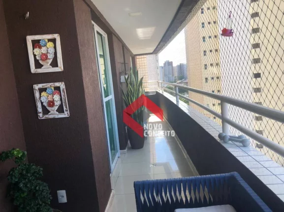 Imagem Apartamento com 3 dormitórios à venda, 115 m² por R$ 870.000,00 - Aldeota - Fortaleza/CE