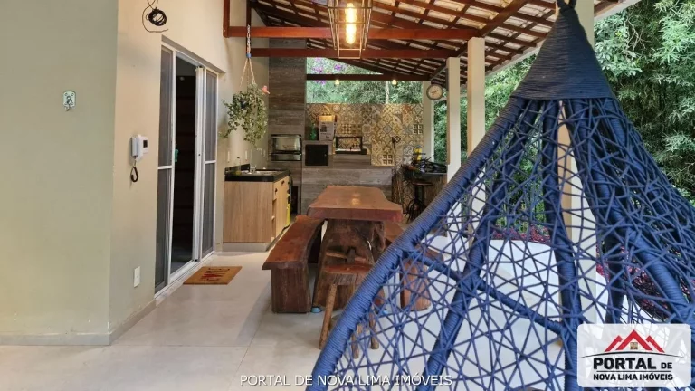 Imagem Sítio de Luxo à Venda em Nova Lima, com lagoa e um terreno de 10.000m², Casa Alto Padrão e Natureza Exuberante