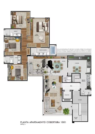 Imagem Apartamento 4 Quartos à Venda Bairro Castelo Belo Horizonte MG