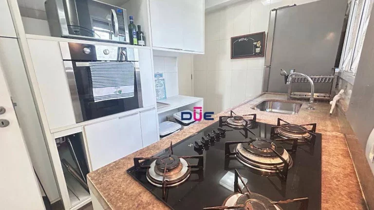 Imagem Apartamento com 3 dormitórios à venda, 111 m² por R$ 1.100.000 - Ponta da Praia - Santos/SP