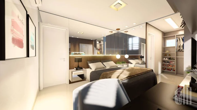 Imagem Apartamento em construção, 1 dormitório à venda por R$ 373.695,36 - Edifício STUDIO V DOM SEVERINO - Horto - Teresina/PI