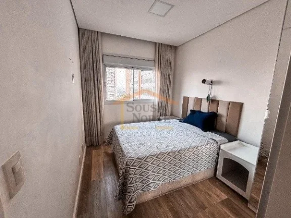 Imagem Apartamento 57m², 2 dormitórios, banheiro, varanda envidraçada, cozinha equipada, rico em planeja...