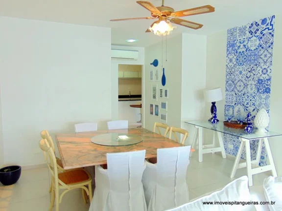 Imagem Pitangueiras - Excelente apartamento - Vista espetacular da Praia - Localização privilegiada - 01 vaga de garagem.