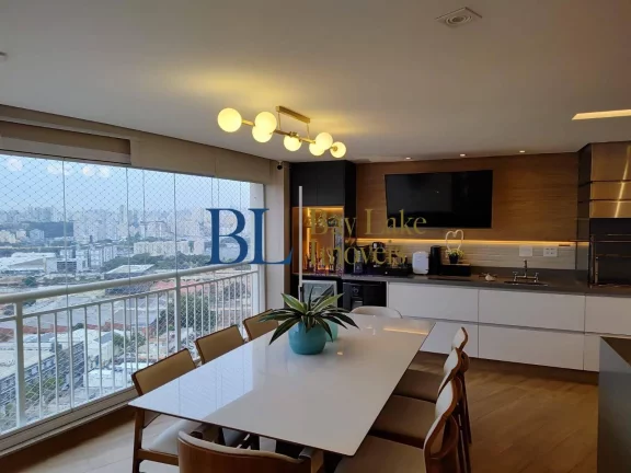 Imagem Vende apartamento Família Mooca 122M² 3 Suítes, Sacada Gourmet, Andar alto