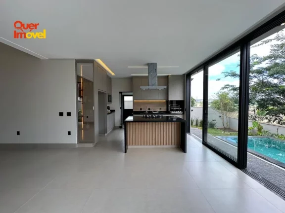 Imagem Imóvel de luxo em condomínio na Vila do Golf em Ribeirão Preto-SP! 4 quartos, 4 suítes, 4 vagas de garagem e 261m². Aproveite! Quer Imóvel Negócios Imobiliários.