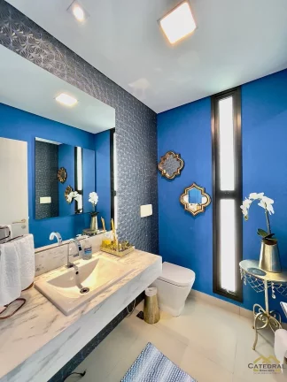 Imagem Casa com 3 suítes 1 escritório e 4 vagas no condomínio Veduta Blu - Jundiaí/SP