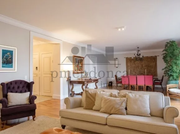 Imagem Apartamento Higienópolis 1 por andar com 323m², 4 quartos (2 suítes) e 2 vagas!