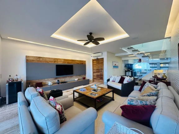 Imagem Cobertura de luxo à venda na Riviera de São Lourenço Módulo 03: 4 quartos, 4 suítes, 2 salas, 2 vagas de garagem, 341,32 m² de área.