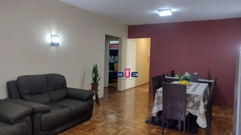 Imagem Apartamento 3 dormitórios enormes com dependência completa, a 2 quadra da praia, Gonzaga, Santos