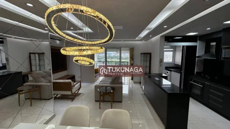Imagem Apartamento com 3 quartos à venda, 95 m² por R$ 1.090.000 - Jardim Flor da Montanha - Guarulhos/SP