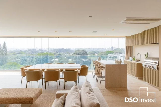 Imagem Com projeto da renomada arquiteta Fernanda Negrelli, esse apartamento de 229m2 imprime de forma harm...