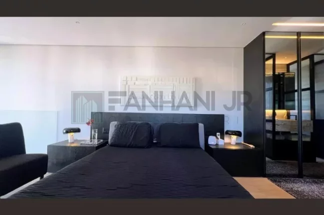 Imagem Este loft espaçoso, localizado na Alameda Franca, no bairro Cerqueira César em São Paulo, está à venda e é simplesmente incrível! Com 1 quarto, sen