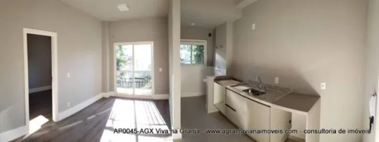 Imagem Apartamento com 1 dormitório para alugar, 38 m² - Granja Viana - Cotia/SP