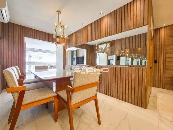Imagem Apartamento à venda, com 3 dormitórios 1 suíte 117m², 2 vagas - na Riviera de São Lourenço