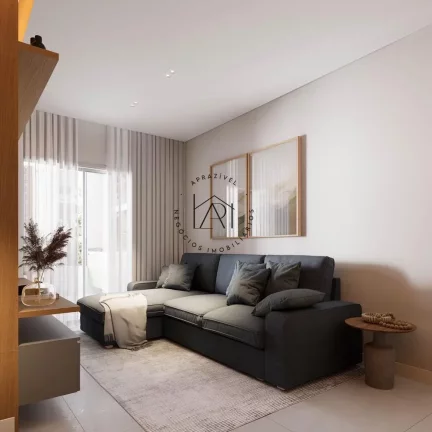 Imagem Apartamento na Planta para Venda em Praia Grande, Guilhermina, 2 dormitórios, 1 suíte, 2 banheiros, 2 vagas