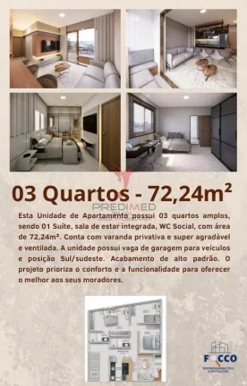 Imagem Apartamento de 3 Quartos, novo à venda na Praia de Manaíra