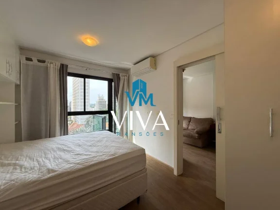 Imagem Loft Mobiliado, 1 suíte, 1 vaga. 40m² R$640.000,00 Living Design Cambuí