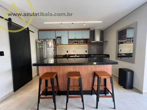 Imagem Um Charme de Imóvel em Atibaia! Condominio na vila santista