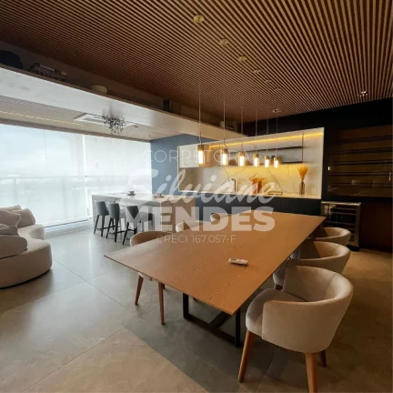 Imagem Apartamento 220 m² 4 suítes e pé direito duplo no living no bairro Campolim
