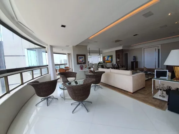 Imagem 5 SUITES COM 312m2 EDF. MANSÃO BERNARDO BERTOLUCCI - NO MELHOR ENDEREÇO DE ONDINA - 01 POR ANDAR - PRIVACIDADE - CONFORTO - LUXO - VISTA MAR
