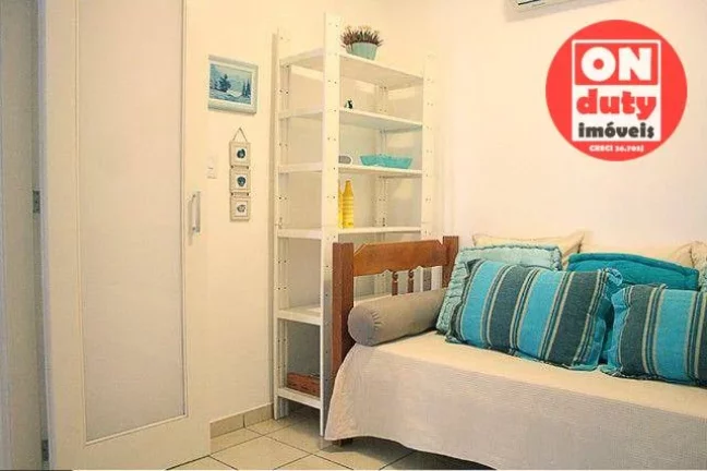 Imagem Apartamento com 1 dormitório à venda, 55 m² por R$ 398.000,00 - Jardim Três Marias - Guarujá/SP