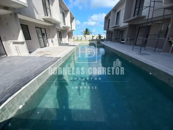 Imagem Casa Duplex no bairro do forte em itamaracá beira mar c/2 e 3 qtos 3piscinas 1vg financia